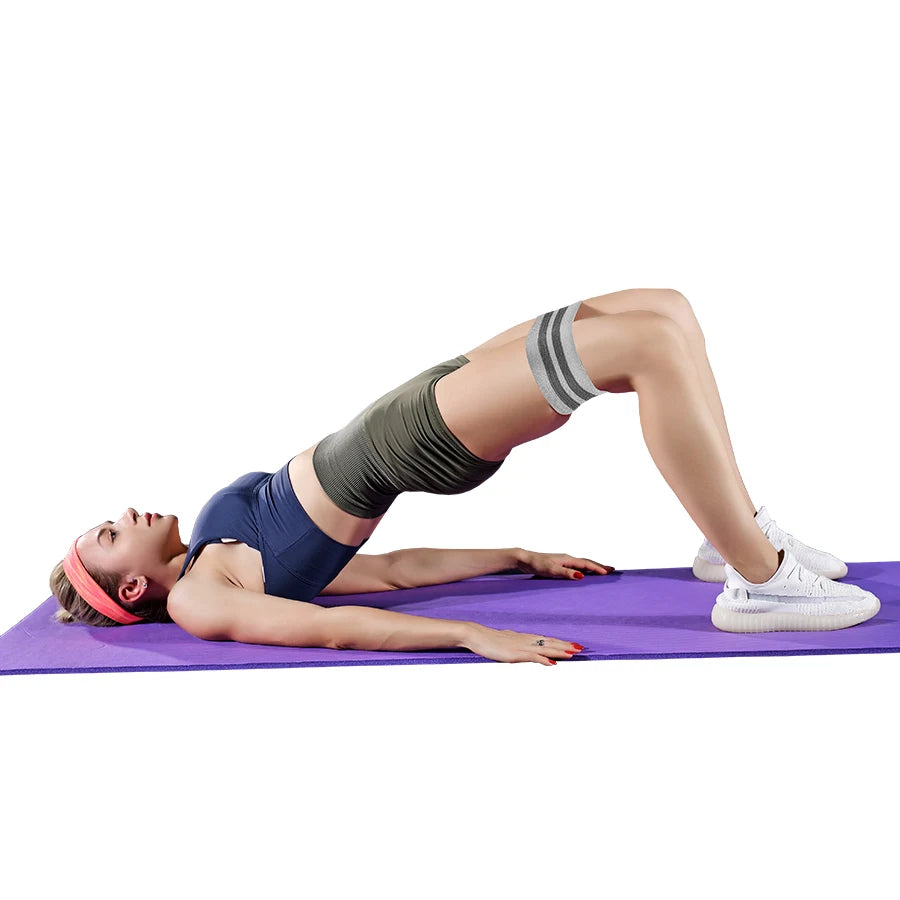 Fabric Loop Bands for Squats, Yoga & Gym