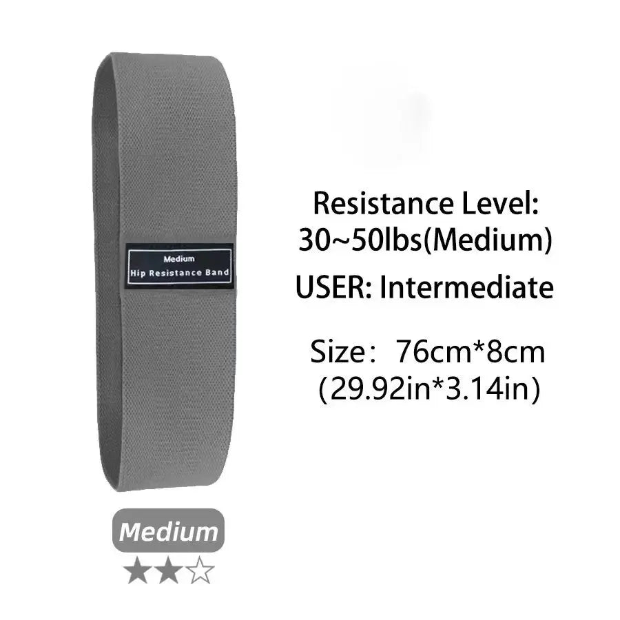Fabric Loop Bands for Squats, Yoga & Gym
