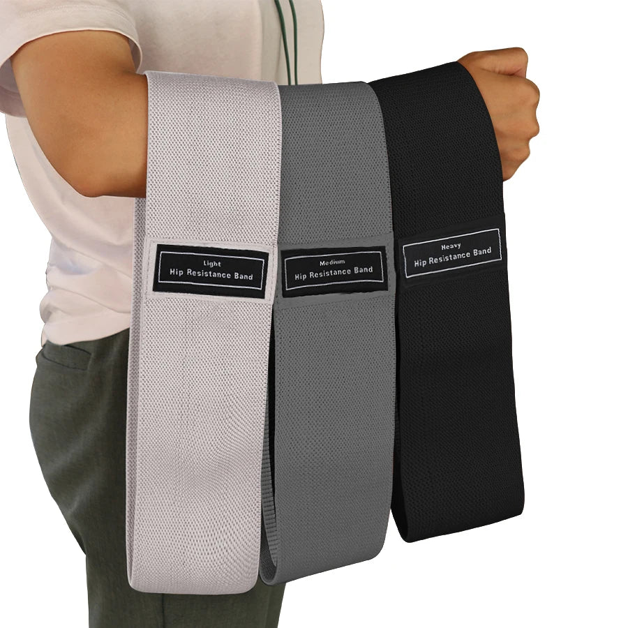 Fabric Loop Bands for Squats, Yoga & Gym
