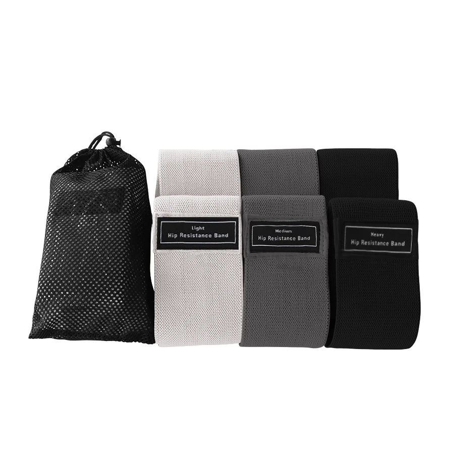 Fabric Loop Bands for Squats, Yoga & Gym