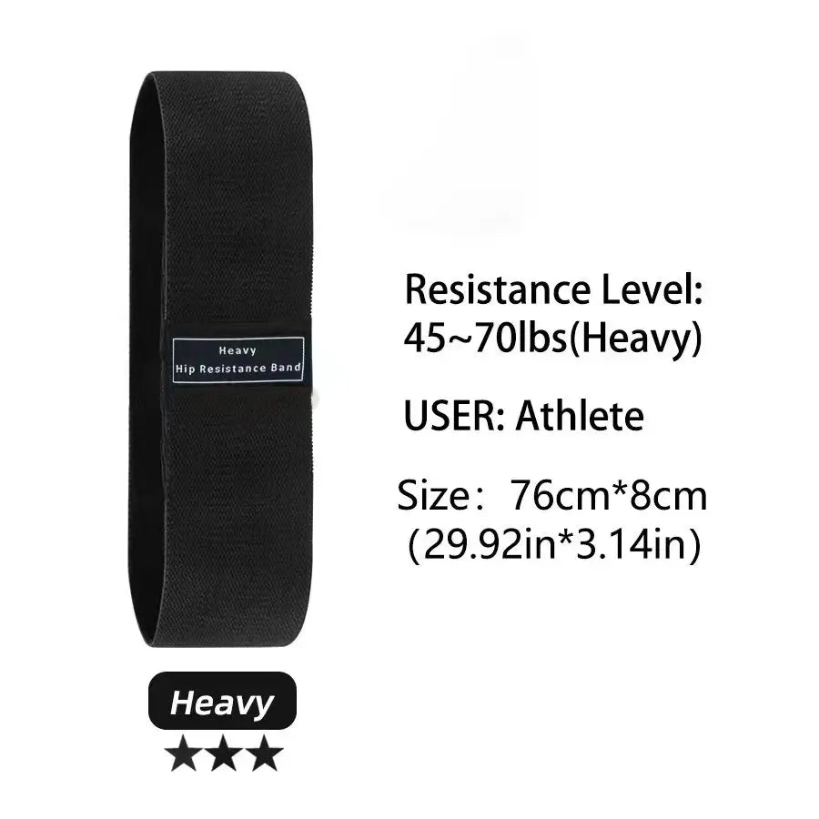 Fabric Loop Bands for Squats, Yoga & Gym