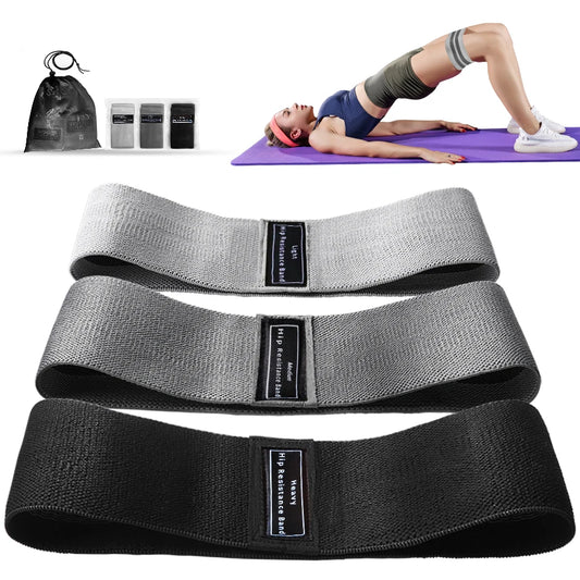 Fabric Loop Bands for Squats, Yoga & Gym